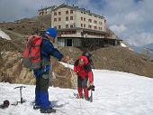 Salita dal Rif. Pizzini al Rif. Casati e ascensione al Cevedale il 1 agosto 2009 , esc. al Lago dei Caprioli in Val di Sole il 2  - FOTOGALLERY